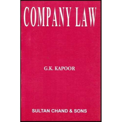 Sultan Chand's Company Law for CS Executive by G.K. Kapoor